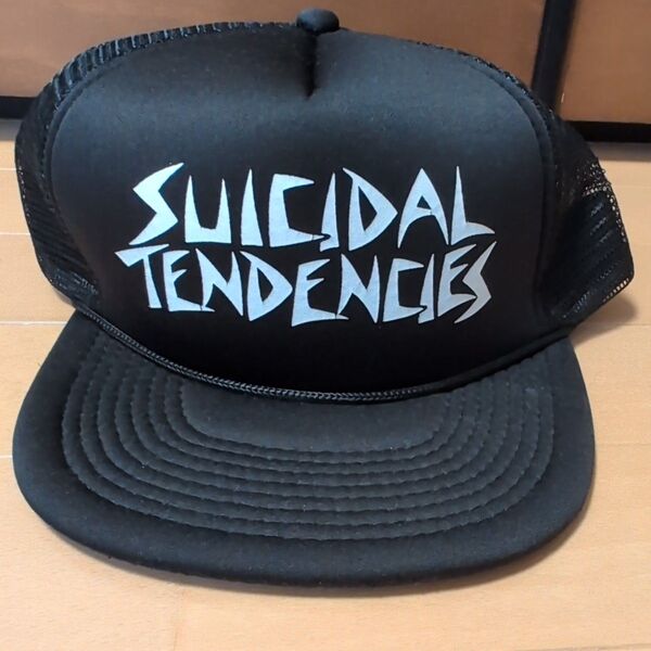 DECKY製 SUICIDAL TENDENCIES キャップ つばロゴ 90年代 アンタッチャブル柴田着用