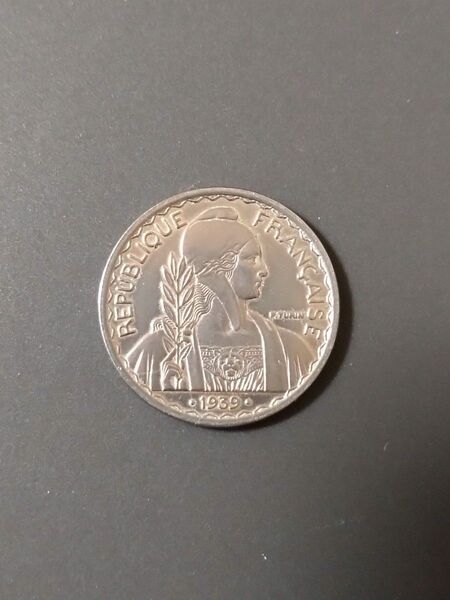 フランス領インドシナ 1939年 20セント硬貨