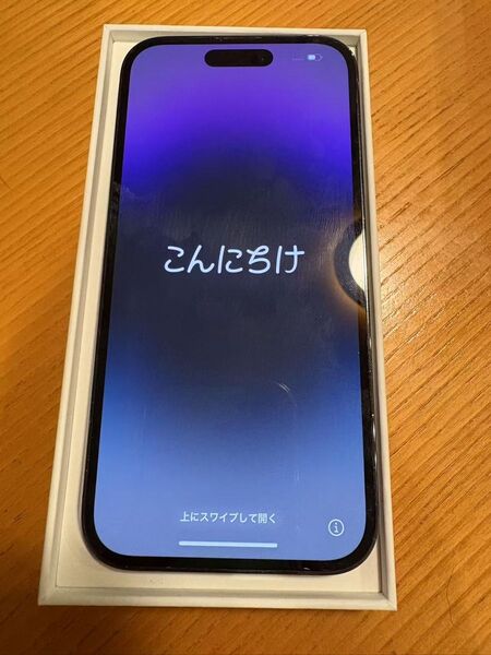 iPhone 14 Pro SIMフリー ディープパープル 初期化済み