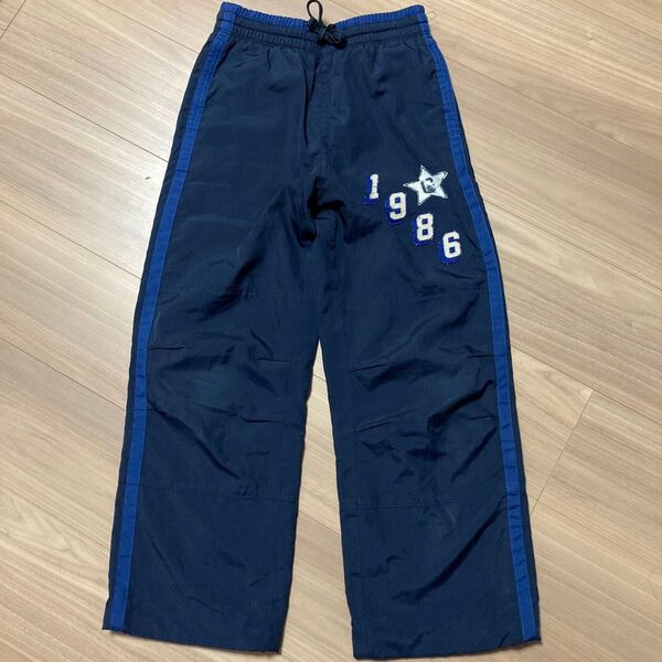 GAP kids ストレートパンツ シャカシャカパンツ ネイビー 140