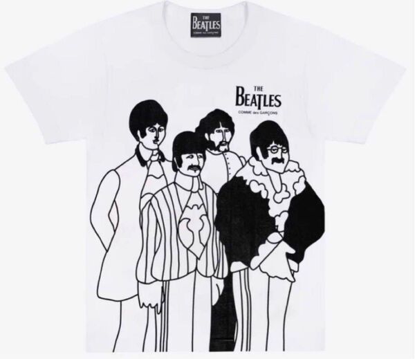 ザビートルズコムデギャルソン Tシャツ ホワイト XL