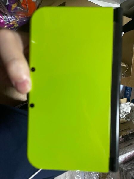 New ニンテンドー3DSLL 本体 ライム×ブラック 任天堂 RED-001 001