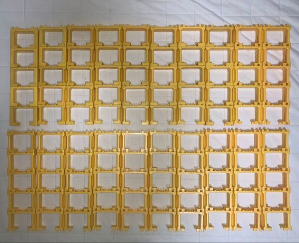 プラレール 単線用の橋脚 100個 中古品