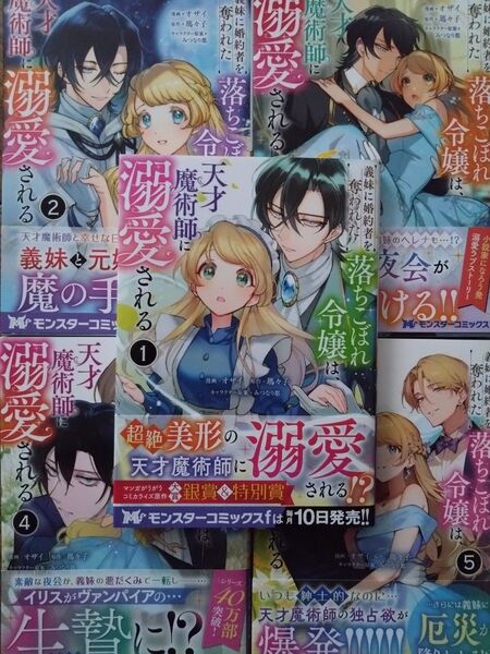 義妹に婚約者を奪われた落ちこぼれ令嬢は 天才魔術師に溺愛される 5巻セット
