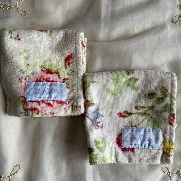 Cath Kidston ハンドタオル 2枚セット 花柄