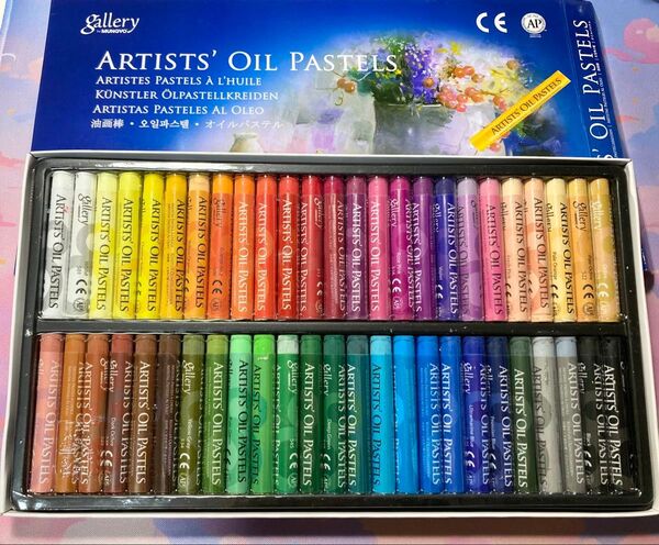 Mungyo Gallery オイルパステル 48色 50本 セット ムンギョ パステル 画材