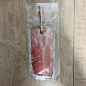 【新品未使用】ベーコン型ブックマーク しおり 食品サンプル