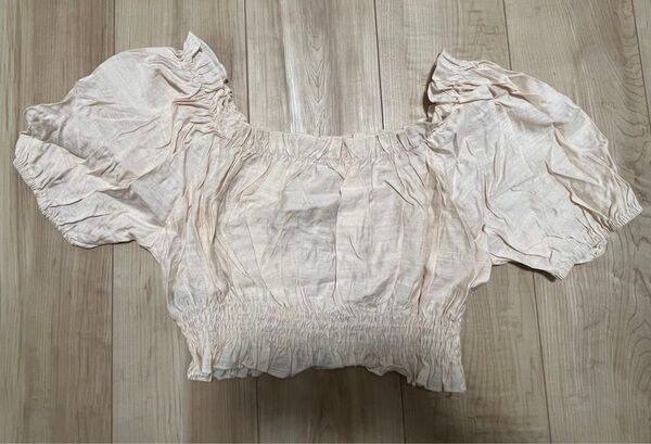 SHEIN オフショルダーショート丈トップス Mサイズ
