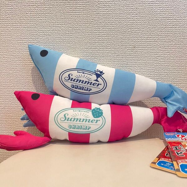 ひんやり けりぐるみ またたび入 エビ ペティオ 猫 おもちゃ