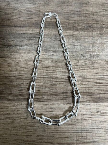 ハードウェア グラジュエイテッド リンク ネックレス