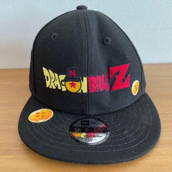 ★美品★ニューエラ ドラゴンボール コラボ 帽子 キャップ 黒 ポリエステル New Era