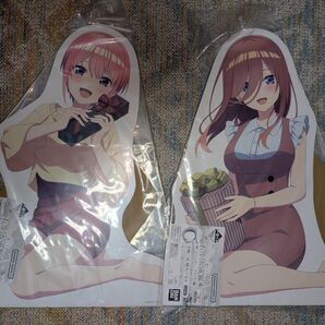 一番くじ 五等分の花嫁 A賞一花とC賞三玖の特大パネルセット