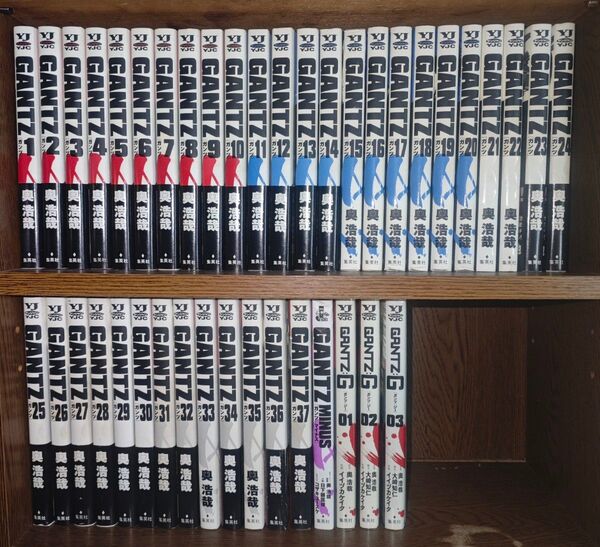 GANTZ 全37巻セット+関連本1巻GANTZ:G1〜3巻