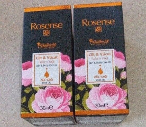 2本 ROSENSE ローゼンス ローズ スキン&ボディオイル 30ml