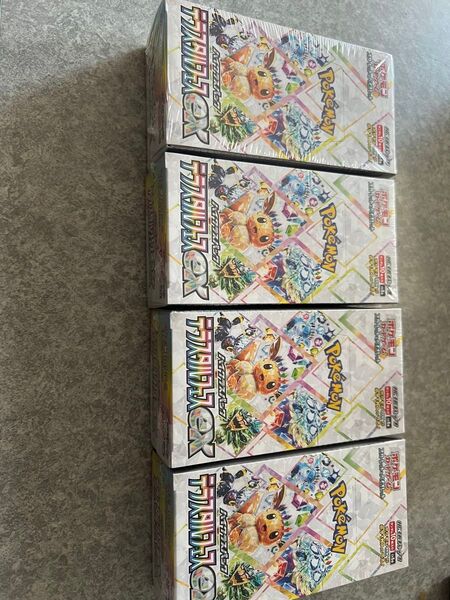 テラスタルフェスex 4BOX ハイクラスパック シュリンク付