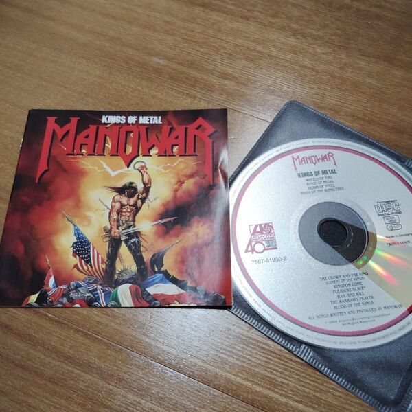 MANOWARマノウォー KINGS OF METAL