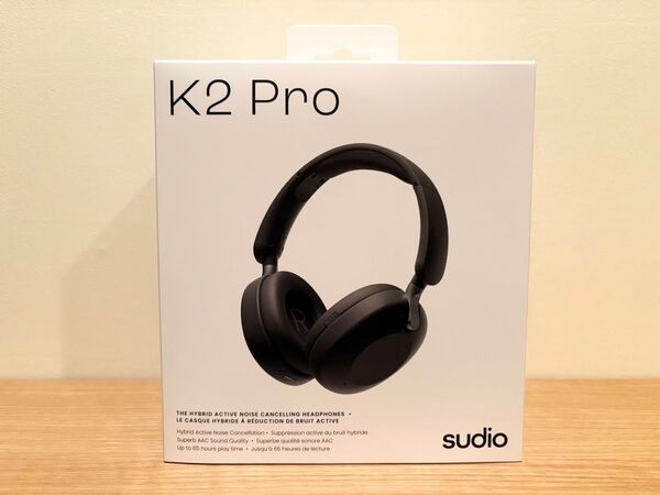 【送料無料】新品未使用 Sudio K2 Pro ハイブリッドアクティブノイズキャンセリングヘッドホン オーバーイヤーヘッドホン