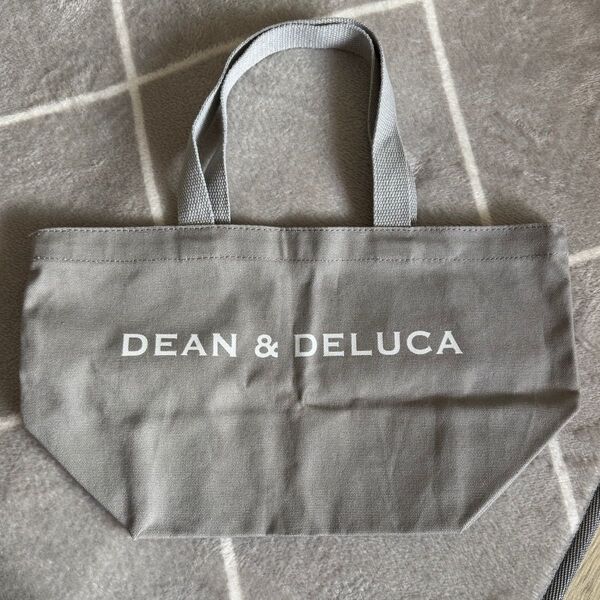 ディーンアンドデルーカ ミニトートバッグ 未使用 グレー DEAN&DELUCA