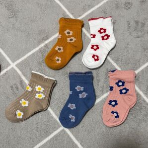 ベビー 靴下 1〜2Y 保育園 5足セット 未使用