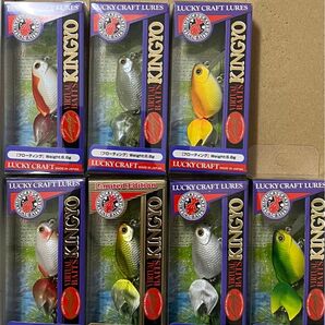 LUCKY CRAFT KINGYO 金魚ルアー 姉金60F 7個 可愛いカラーセット