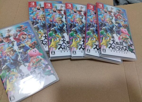シュリンク付き!新品未開封 Switch 大乱闘スマッシュブラザーズSPECIAL 6本セット