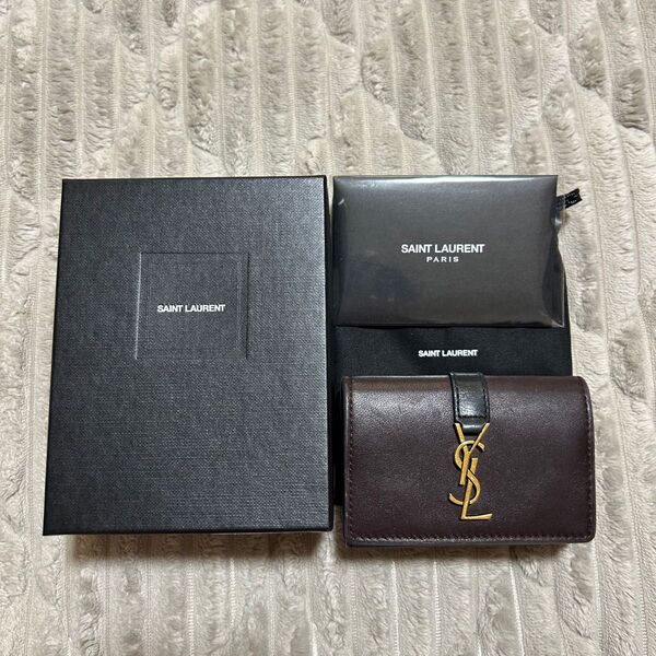 サンローラン ミニウォレット 極美品