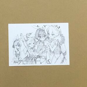 特典(漫画) ブルーアーカイブ 便利屋68業務日誌 イラストペーパー 新品 1点
