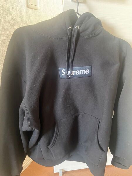 2024 Lサイズ 黒 supreme Box logo Hooded Sweatshirt シュプリーム パーカー