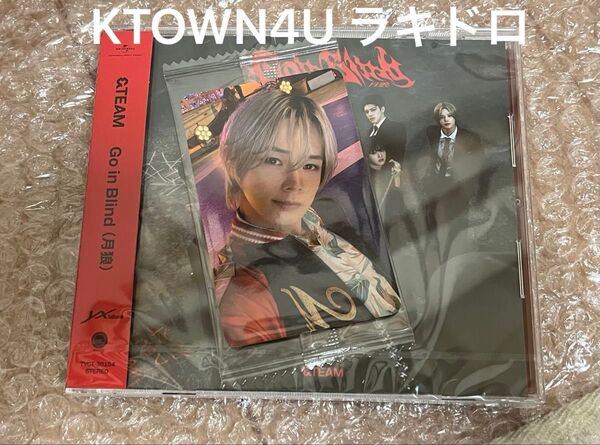 &TEAM K ケイ Go in Blind 月狼CD KTOWN4U ラキドロトレカ 公式