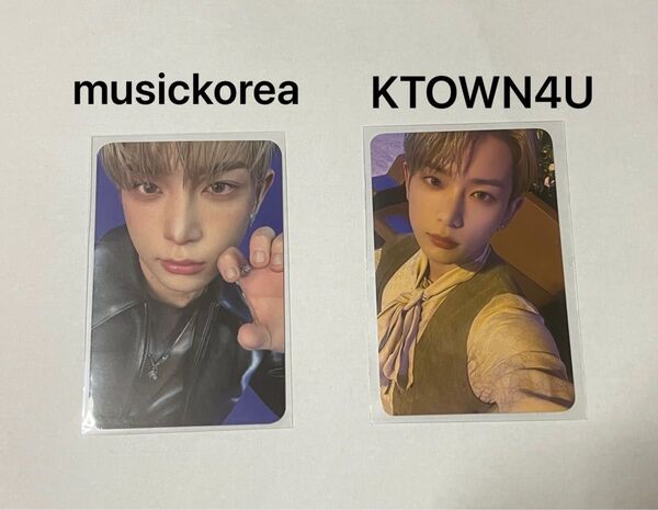 &TEAM HARUA ハルア Go in Blind 月狼 KTOWN、musickorea ラキドロ 2枚セット