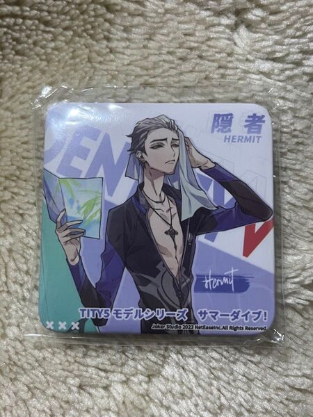 第五人格。隠者。サマーダイブ缶バッジ。アルヴァ・ロレンツ。