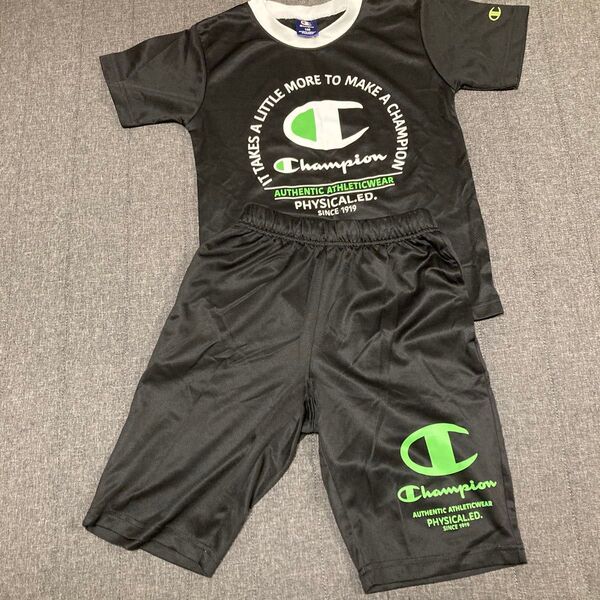 上下セット セットアップ チャンピオン champion 半袖 半ズボン Tシャツ パンツ ハーフパンツ 140 キッズ 子供