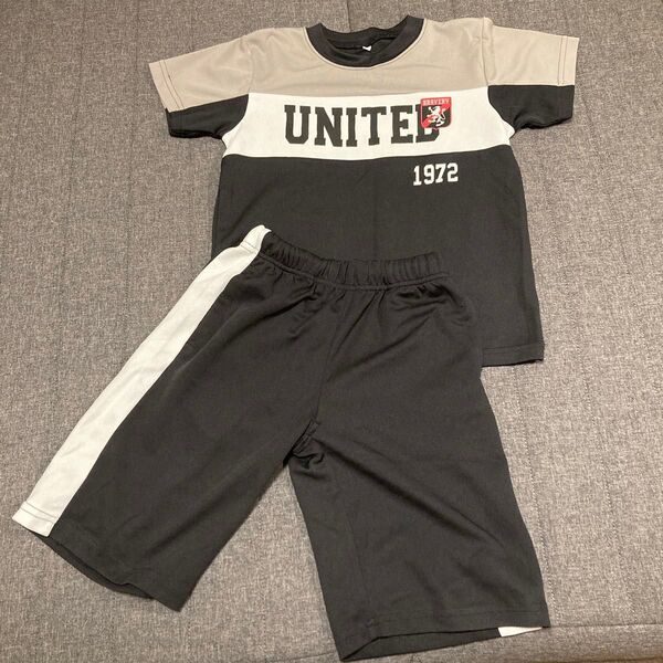 上下セット 半袖 Tシャツ ハーフパンツ 半ズボン セットアップ 130 キッズ 子供