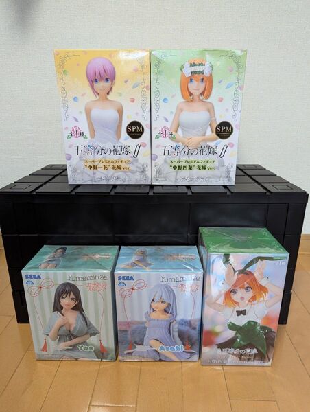 五等分の花嫁∬ 甘神さんちの縁結び フィギュア まとめ売り 5点セット