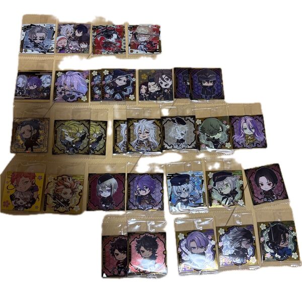 刀剣乱舞 とうらぶ にふぉるめ にふぉるめーしょん ウエハースシール まとめ売り