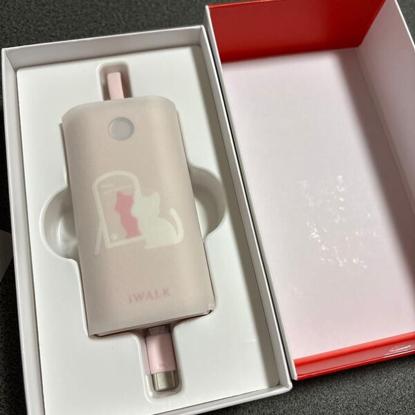 iWALK モバイルバッテリー 小型 軽量 10000mah 大容量 PD 22.5W急速充電 USB-Cケーブル付き