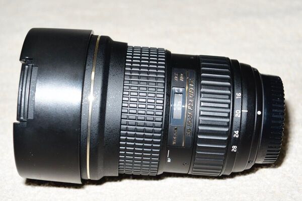 Tokina SD 16-28mm F2.8 ATX pro FXニコンF