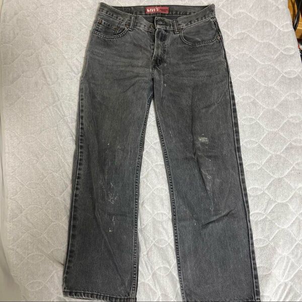 売り切りたいので買って下さい!値下げしますLevi's 550 W29 L29 ブラックデニム メキシコ産 1980〜