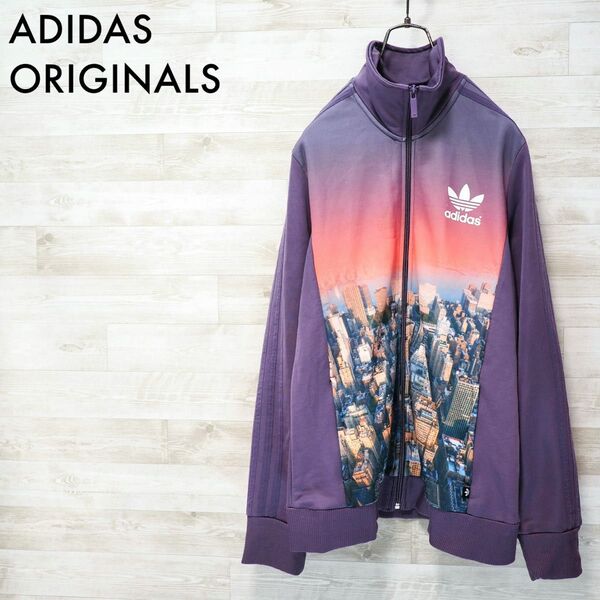 ADIDAS ORIGINALS NYC Track Top-4XOT アディダス フォトプリント トラックジャケット