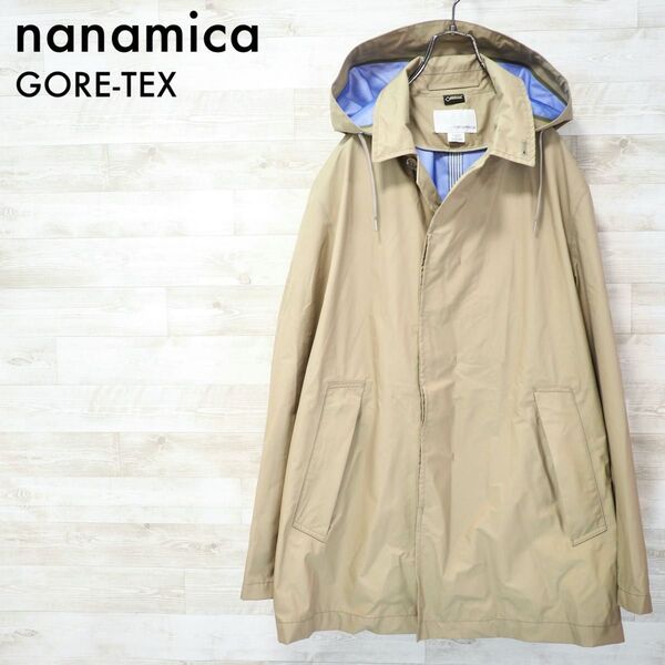 nanamica 19SS Gore-Tex Short Coat-M ナナミカ ゴアテックス ステンカラーコート ベージュ