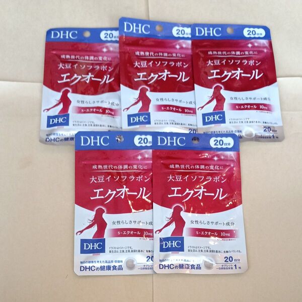 DHC エクオール 20日分×5袋