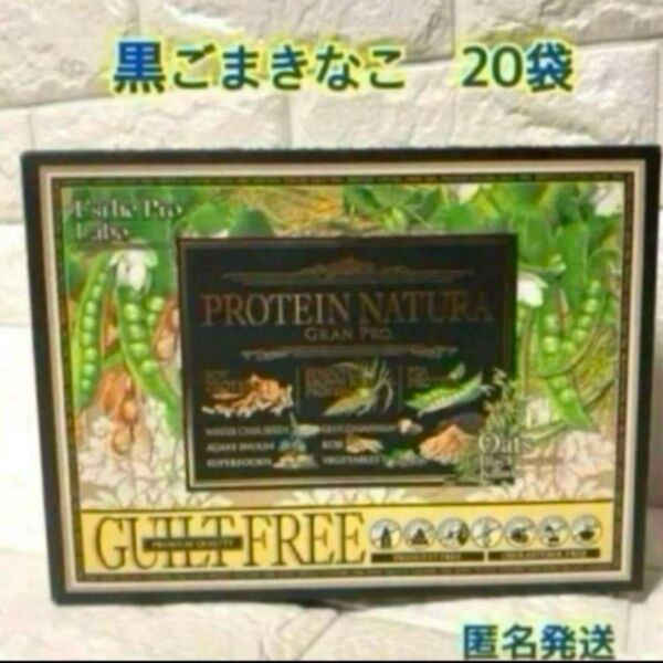 エステプロラボ グランプロ プロテインナチュラ (オーツ黒ごまきな粉) 20袋