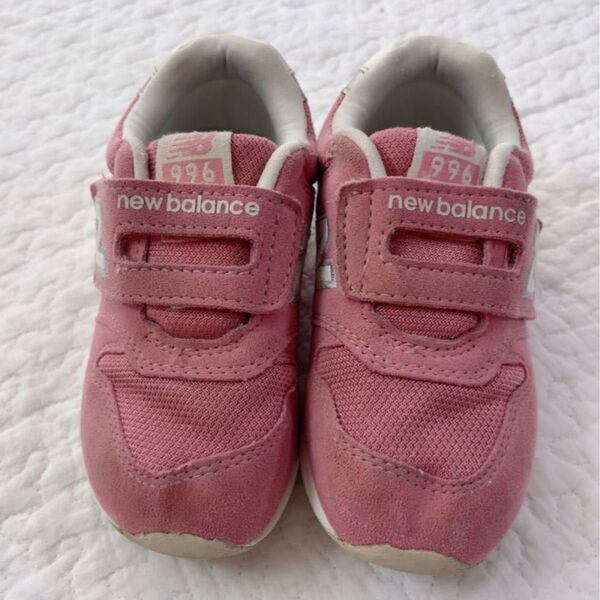 new balance 996 キッズ スニーカー ピンク 16cm