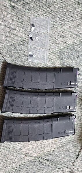mws co2 マガジン ARMY × T-8 P40東京マルイ MWS 対応 PMAG ORGA 3本セット(2本訳あり)