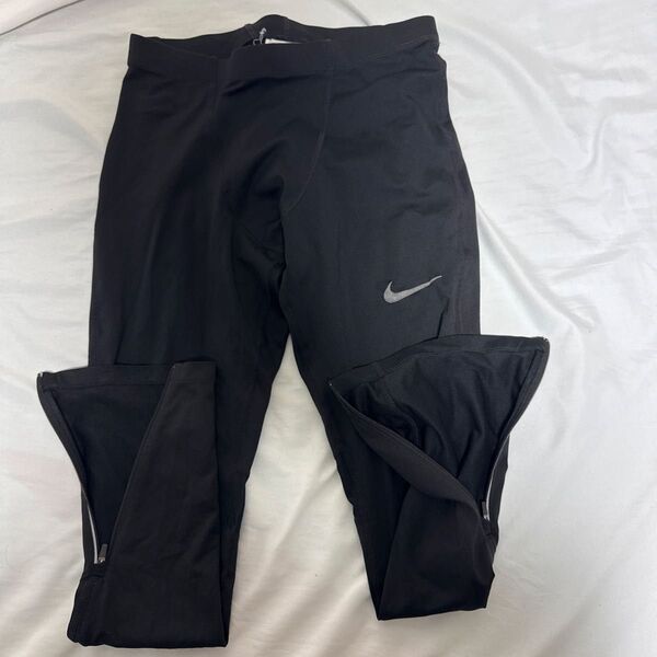 ナイキ NIKE DRI-FIT ランニング タイツ 黒