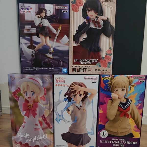 【美少女プライズフィギュア5体セット】未開封