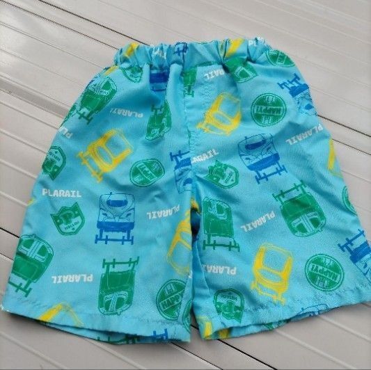 水着 サーフパンツ プラレール 男の子 110