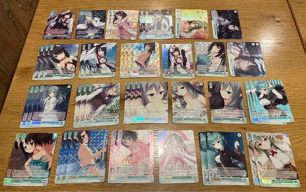 ゆずソフト 緑 パラレル仕様 OFR SR など 51枚 まとめ売り ヴァイスシュヴァルツロゼ