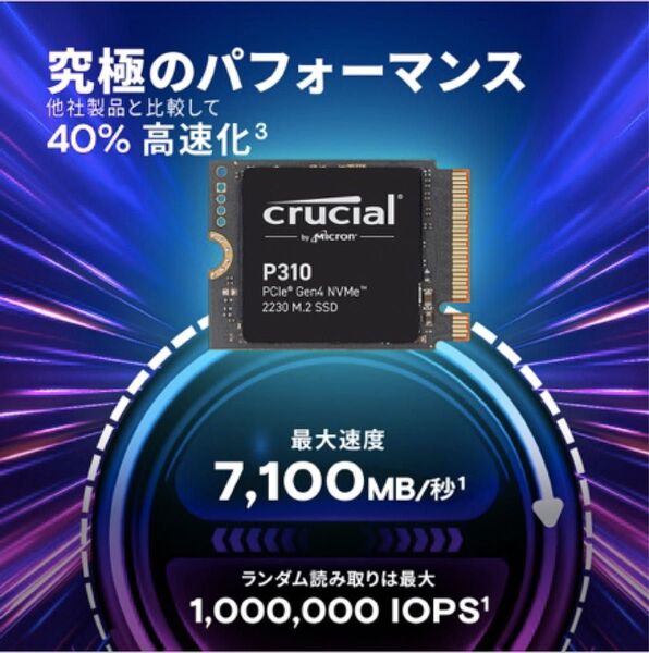 Crucial P310 1TB SSD M.2 2230