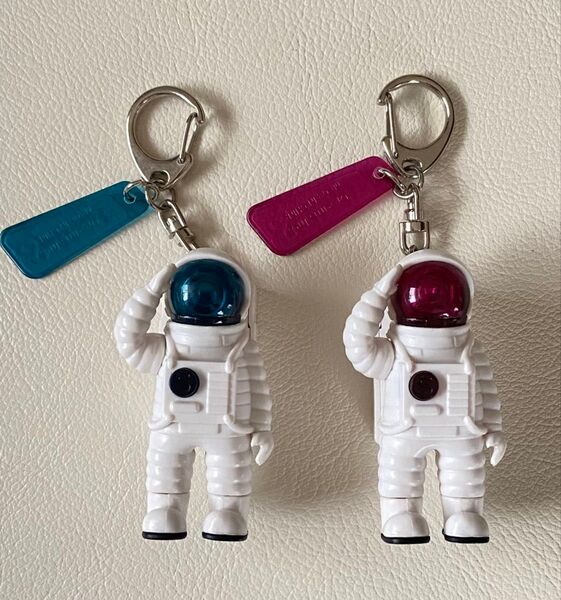 宇宙飛行士 キーホルダー 2個